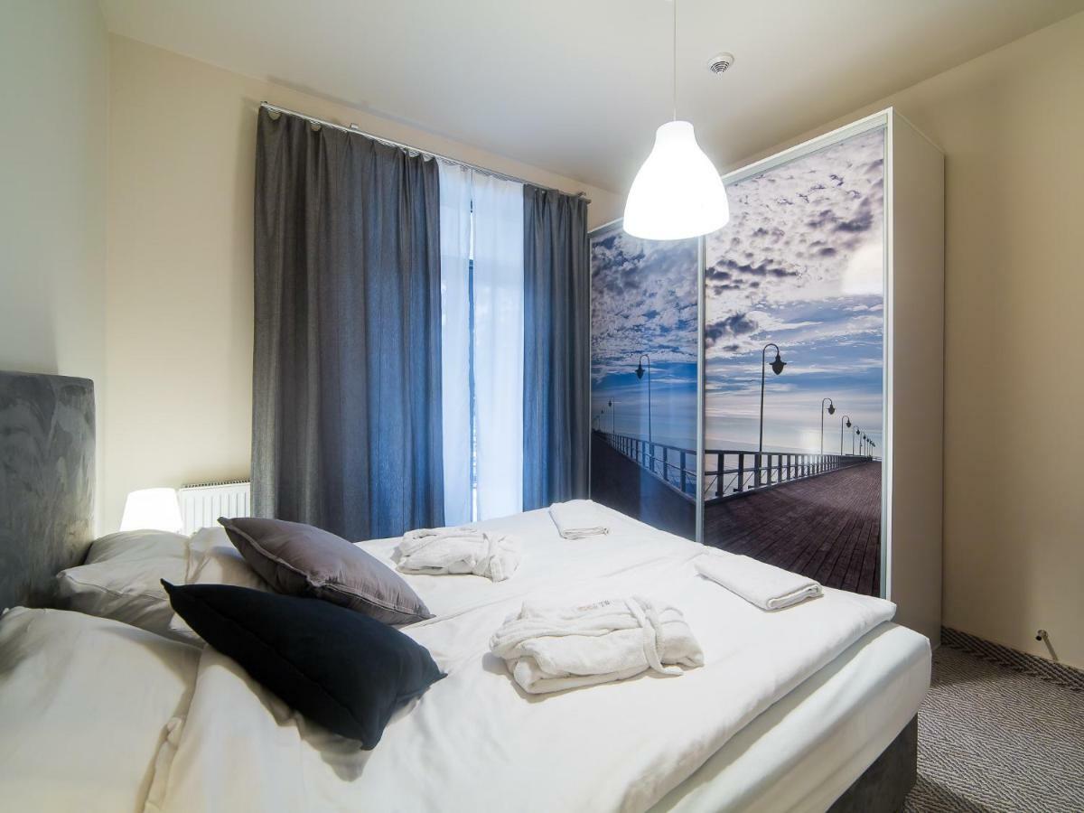 Apartament Przy Plazy - Darmowe Spa, Basen, Hotel Diune Kolobrzeg Bagian luar foto